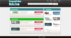 Desktop Screenshot of couponcodeshub.com